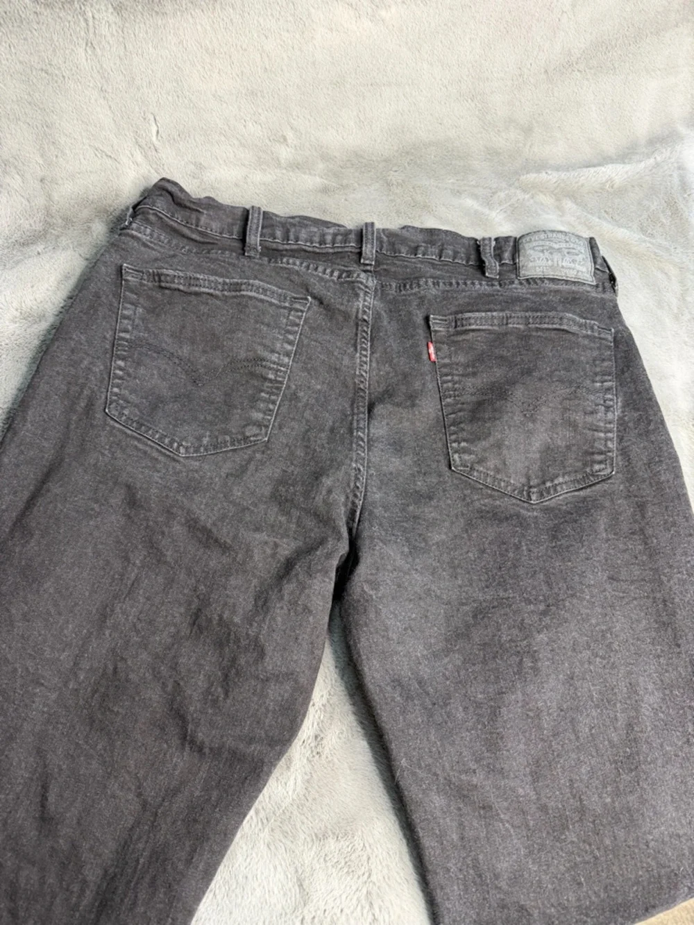 Levi’s 541 Black Jeans‎ W40 L30 Athletic Fit Tapered Denim Vintage Wash